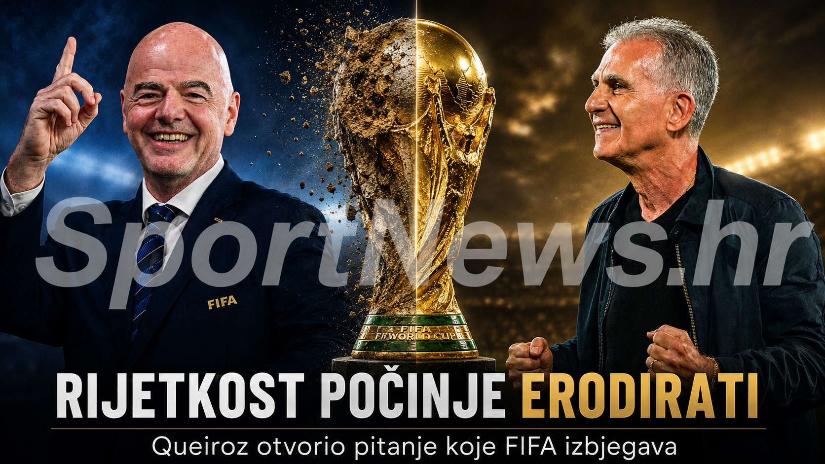 Queiroz je pogodio bit: Svjetsko prvenstvo gubi vrijednost kada prestane biti rijetkost